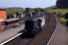 Class 11 12131 shunts it brake van back to shed after giving a ride between trains at Weybourne