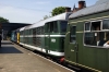 37059 leads 31207 at Weybourne while working the 1148 Sheringham - Holt; dragging a DMU