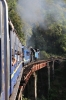 ONR X Class steam loco 37399 built in 2014 propels its train between Kallar & Adderley while working 56136 0710 Mettupalayam - Udagamandalam (Ooty)