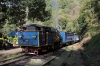 ONR X Class steam loco 37399 built in 2014 takes on water at Hillgrove while working 56136 0710 Mettupalayam - Udagamandalam (Ooty)