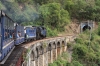 X Class steam loco 37399 (built in 2014) leads 56137 1400 Udagamandalam (Ooty) - Mettupalayam between Hillgrove & Kallar