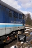 31270 at the rear of the 1115 Rowsley - Matlock having just been started up and running surprisingly clean