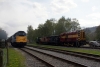 09001 & D2854 T&T the last brake van ride of the day at Rowsley, while 31270 rests after arriving with the 1532 Matlock - Rowsley