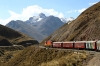 Running through the Andes between Minera Casapalca & Km166 (near Ticlio) on board FCCA's 0700 Lima Los Desamparados - Huancayo tourist train; led by FCCA GE C30-7 1009