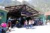 Peru Rail ticket office at Machu Picchu station