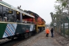 FCCA GE C30-7 1008 waits to depart Lima Los Desamarados with the 0700 Lima - Huancayo tourist train which runs about 8 times per year