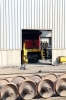 FCCA GE C39-8 1028 inside the shed at Chosica