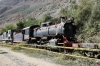 Former FFdeCC Beyer Peacock 2-8-0 #206 stored at San Bartolome on the FCCA Lima - Huancayo Railway