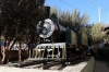 FCHH steam loco plinthed outside Huancavelica station