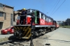 FCHH MLW DL532 435 shunts the stock at Huancayo Chila after arriving with Train Macho the 0630 Huancavelica - Huancayo Chilca