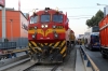 FCCA EMD JT26CW-2B 701 waits to depart Huancayo with FCCA's 0700 Huancayo - Lima Los Desamparados tourist train