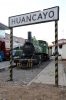 Ex FCHH/G&Q Baldwin 2-6-0 #112 on display at Huancayo Central station