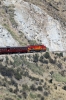 Running through the Andes between Tambo & La Oroya on board FCCA's 0700 Huancayo - Lima Los Desamparados tourist train; led by FCCA EMD JT26CW-2B 701