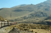 Running through the Andes between Tambo & La Oroya on board FCCA's 0700 Huancayo - Lima Los Desamparados tourist train; led by FCCA EMD JT26CW-2B 701