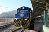 Peru Rail Alco DL532 #356 is prepared at Cusco Poroy to work Expedition Train #33 0735 Cusco Poroy - Machu Picchu