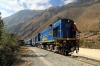 Peru Rail Alco DL532 #358 shunting stock at Ollantaytambo