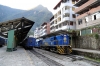 Peru Rail MLW DL535 #482 at Machu Picchu with Expedition Train 504 1450 Hidroelectrica - Ollantaytambo