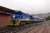 Peru Rail MLW DL560 #659 at Cusco Wanchaq with train 20 0800 Cusco Wanchaq - Puno (Andean Explorer)