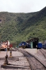 Peru Rail MLW DL535's #482 & #484 waits their next turns at Machu Picchu Station
