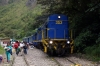 Peru Rail Alco DL532 #353 at Hidroelectrica after arrival with train 21 0700 Cusco San Pedro - Hidroelectrica (Local Train)