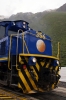 Peru Rail Alco DL532 #356 waits to depart Ollantaytambo with train 33 0742 Cusco Poroy - Machu Picchu