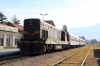 PTG Blakan Circular Tour - MZ 661410 awaits rescue at Prilep with 940 0725 Bitola - Veles. It had a power earth fault which wouldn't allow it to take power properly