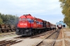 PTG Balkan Circular Tour - OSE MLW MX636/MX627 A506/A451 wait to depart Alexandoupolis Dialogi with 7680 1105 Alexandroupolis Port - Pythio; after Adtranz 220002 had been removed from the consist