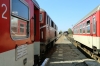 BDZ NG 75005 waits to depart Septemvri with 16105 1234 Septemvri - Dobrinishte