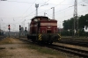 BDZ shunter 52046 stands by after shunting the PTG tour stock from platform 1 to 4 at Sofia