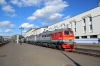 RZD 3M62U-0059 ab&c in Vitebsk station waiting the road back into the yard, having arrived with a freight