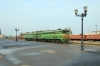 BCh 2TE10MK-3553a&b sit in Polotsk station awaiting the road to get into the adjacent yard