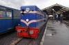 DH&DR No.14 "Captain Howey" at New Romney with the 1445 Dungeness - Hythe