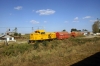 Sulzer 810931 shunting at Saratuica on the Slobozia Veche - Urziceni line