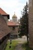 Romania, Fagaras - St John the Baptist Cathedral from Fagaras Citadel/Fortress