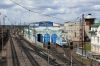 RZD EP1P-020 stabled on shed at Ilanskaya on the Trans-Siberian Railway