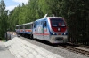 Small West Siberian Railway (Novosibirsk Children's Railway) - TU10-006 arrives into Sportivnaya with 110 1430 Zayeltsovskyi Park - Zoopark