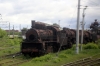 Perm 2 Locomotive Depot - Steam Locos ????, ???? & L-4251 in a scrap line of three locos