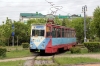 Russia, Khabarovsk - Khabarovsk Trams near Khabarovsk 1 Railway Station