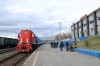 RZD TEM2-7670 at Neryungri Pas. after shunting the stock in to form 324YA 0756 Neryungri Pas. - Tommot