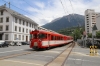 MGB Deh4/4II #91 arrives into Brig Bahnhofplatz with 1137 Andermatt - Visp