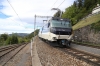 MOB Ge4/4 8004 arrives into Chamby with IR2123 1425 Zweisimmen - Montreux