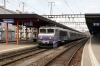 SNFC 22396 waits departure from Geneve with 96568 1530 Geneve - Lyon Part Dieu
