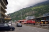 MGB HGe4/4II 101 at Brig with a Glacier Express train GEX902 0852 Zermatt - St Moritz