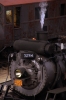 Steam loco #3254 prepares to shunt its stock from the Steamtown Yard into Scranton station to work a charter to Moscow