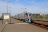 ZS EMU 412083/084 arrives into Novi Beograd with 8037 1057 Batajnica - Ovca