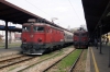 Belgrade (L-R) ZS 441752 with IC546 1115 Belgrade - Novi Sad & SZ 441039 with EN414 1100 Belgrade - Zurich HB