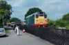 31101 at Shackerstone after arrival with the 1420 Shenton - Shackerstone