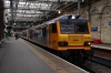 92032 awaits departure from Edinburgh Waverley with 1S26 2145 Euston - Glasgow Central; which ran via the ECML