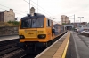 92032 at Motherwell with 1S26 2145 Euston - Glasgow Central; which ran via the ECML