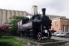 HZ steam loco 51032 outside Rijeka station